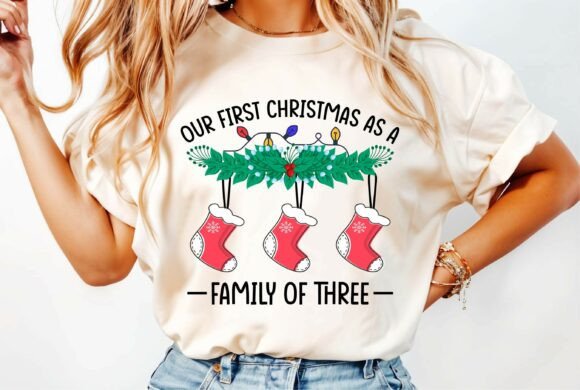 Celebrate Your Growing Family with This Christmas SVG Design