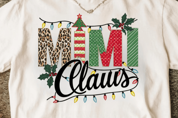 Christmas Nana Claus Design: Your Go-To for Festive Apparel