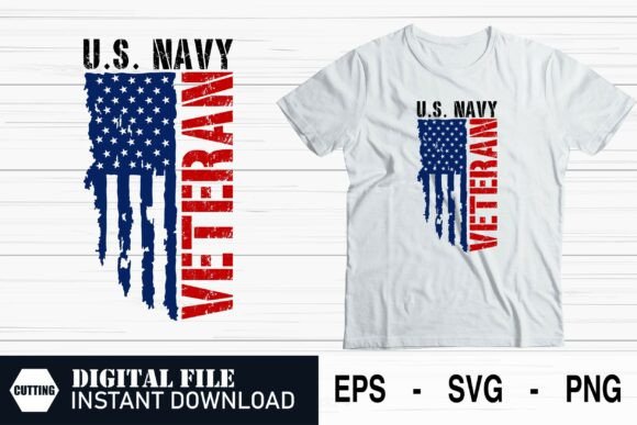 Designing with Purpose: The US Navy Veteran T-Shirt Design Anchor