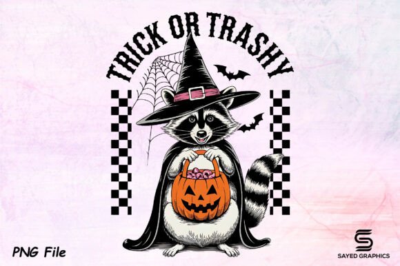 Enchant Your Autumn Projects with a Vintage Halloween Raccoon PNG