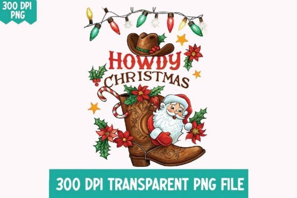 Howdy Christmas Png: Festive Design for Creative Projects