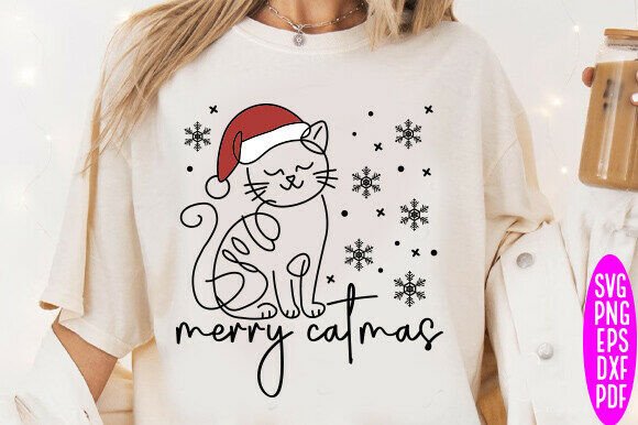 Merry Catmas Svg: Crafting a Purr-fectly Festive Holiday