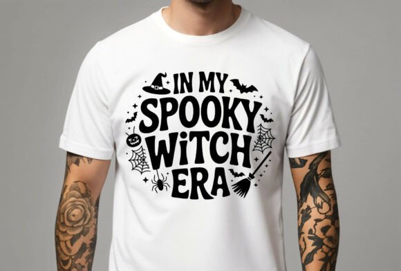 Spooky Witch Era: Vintage Halloween Graphics for Modern Makers