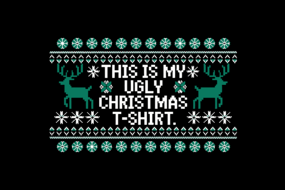 Ugly Christmas T-shirt Design: Your Festive Holiday Project Guide